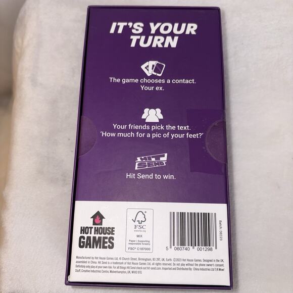 Hit Send Card Game- Adult party Game by What do you Meme Fun Gift. NEW - Picture 4 of 5